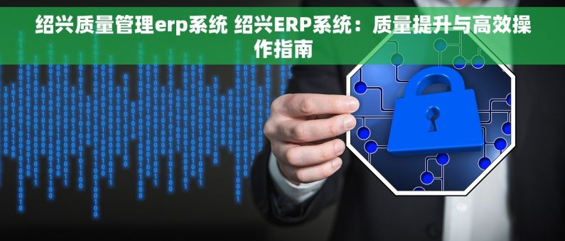绍兴质量管理erp系统 绍兴ERP系统：质量提升与高效操作指南