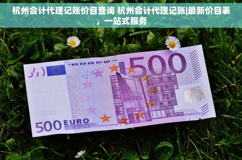 杭州会计代理记账价目查询 杭州会计代理记账|最新价目表，一站式服务
