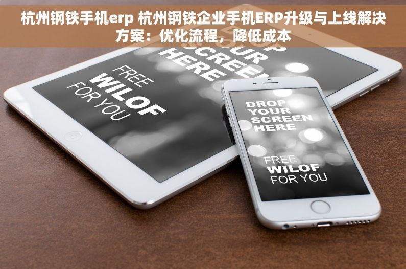 杭州钢铁手机erp 杭州钢铁企业手机ERP升级与上线解决方案：优化流程，降低成本
