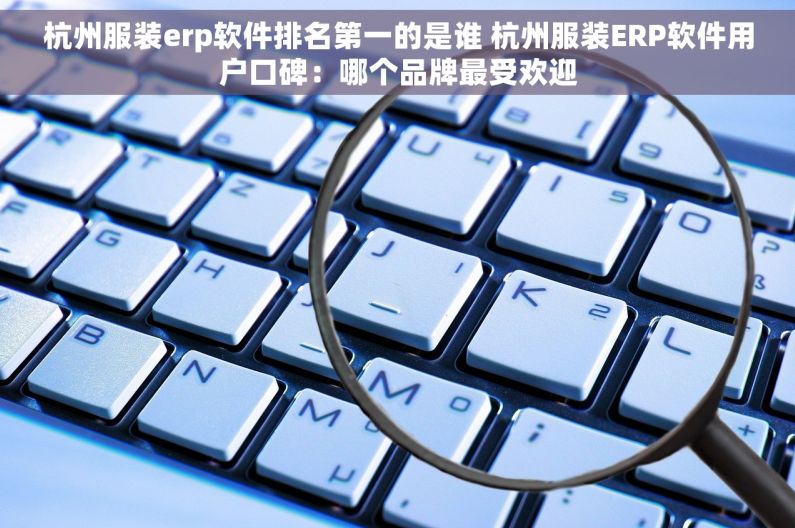 杭州服装erp软件排名第一的是谁 杭州服装ERP软件用户口碑：哪个品牌最受欢迎