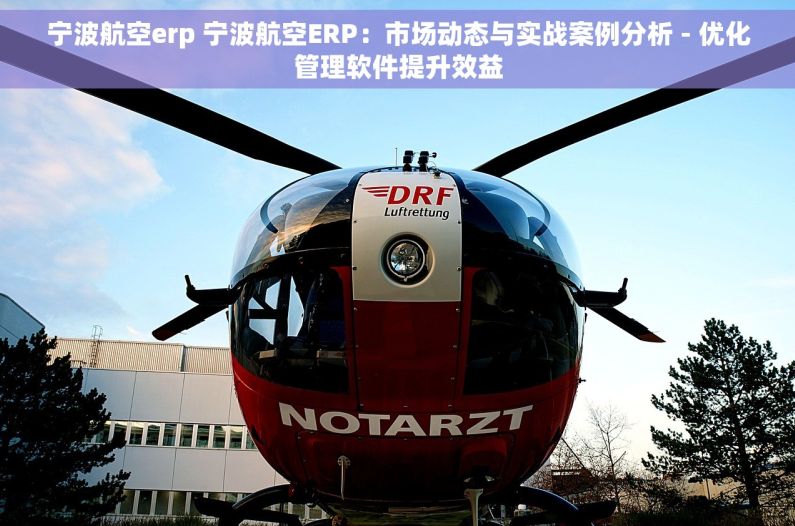 宁波航空erp 宁波航空ERP：市场动态与实战案例分析 - 优化管理软件提升效益