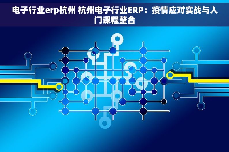 电子行业erp杭州 杭州电子行业ERP：疫情应对实战与入门课程整合