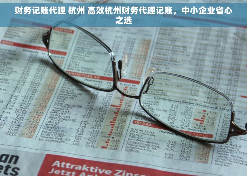 财务记账代理 杭州 高效杭州财务代理记账，中小企业省心之选