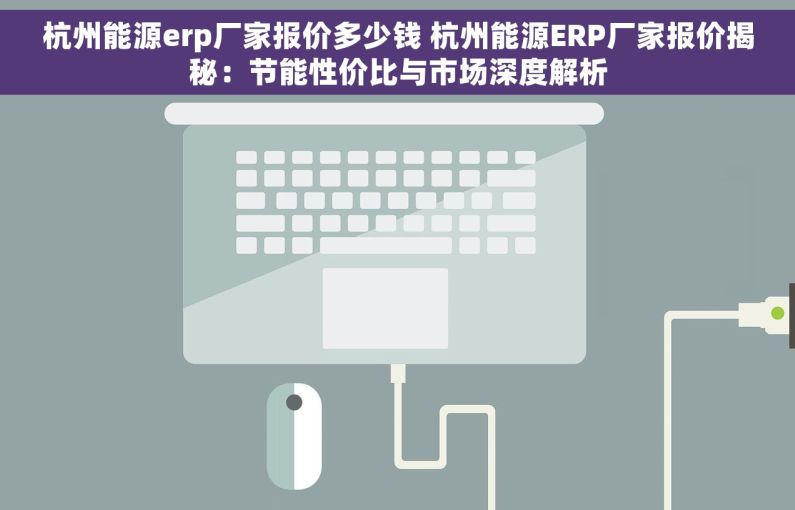 杭州能源erp厂家报价多少钱 杭州能源ERP厂家报价揭秘：节能性价比与市场深度解析