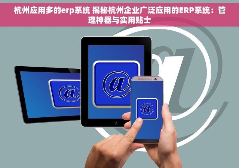 杭州应用多的erp系统 揭秘杭州企业广泛应用的ERP系统：管理神器与实用贴士