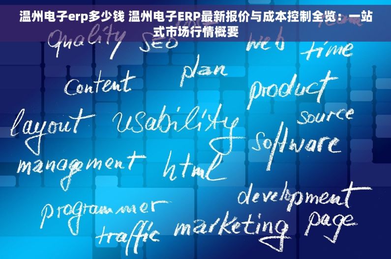 温州电子erp多少钱 温州电子ERP最新报价与成本控制全览：一站式市场行情概要