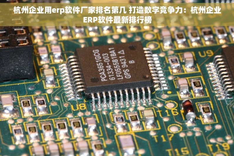 杭州企业用erp软件厂家排名第几 打造数字竞争力：杭州企业ERP软件最新排行榜