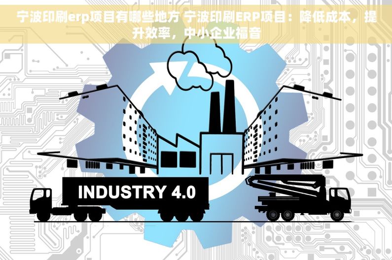 宁波印刷erp项目有哪些地方 宁波印刷ERP项目：降低成本，提升效率，中小企业福音