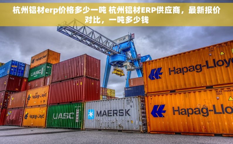 杭州铝材erp价格多少一吨 杭州铝材ERP供应商，最新报价对比，一吨多少钱