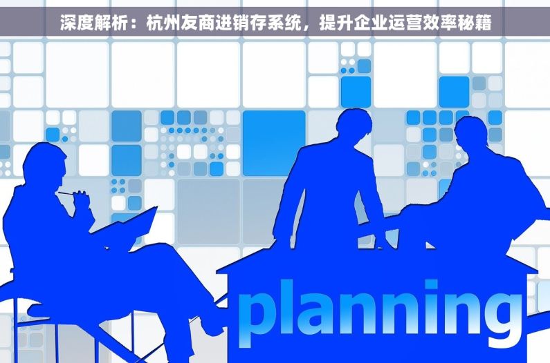 深度解析：杭州友商进销存系统，提升企业运营效率秘籍