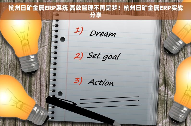 杭州日矿金属ERP系统 高效管理不再是梦！杭州日矿金属ERP实战分享