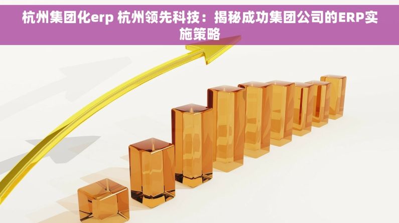 杭州集团化erp 杭州领先科技：揭秘成功集团公司的ERP实施策略