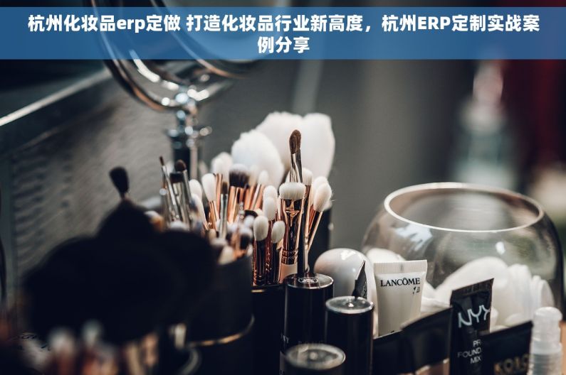 杭州化妆品erp定做 打造化妆品行业新高度，杭州ERP定制实战案例分享