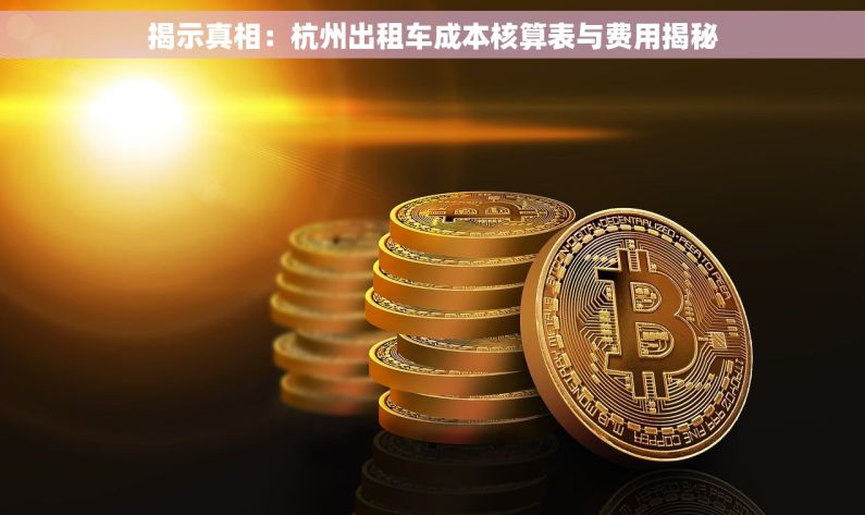 揭示真相：杭州出租车成本核算表与费用揭秘