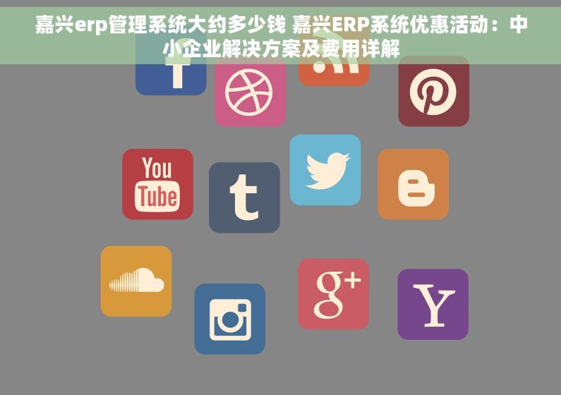 嘉兴erp管理系统大约多少钱 嘉兴ERP系统优惠活动：中小企业解决方案及费用详解