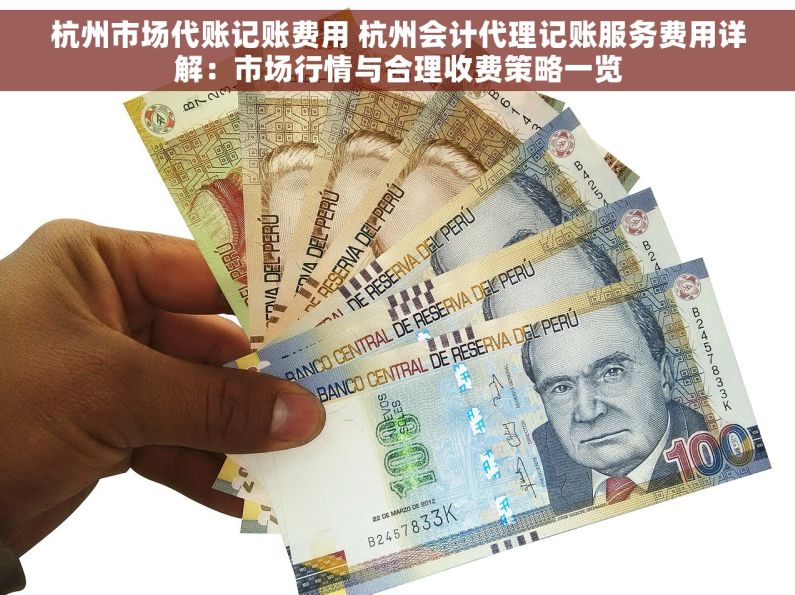 杭州市场代账记账费用 杭州会计代理记账服务费用详解：市场行情与合理收费策略一览