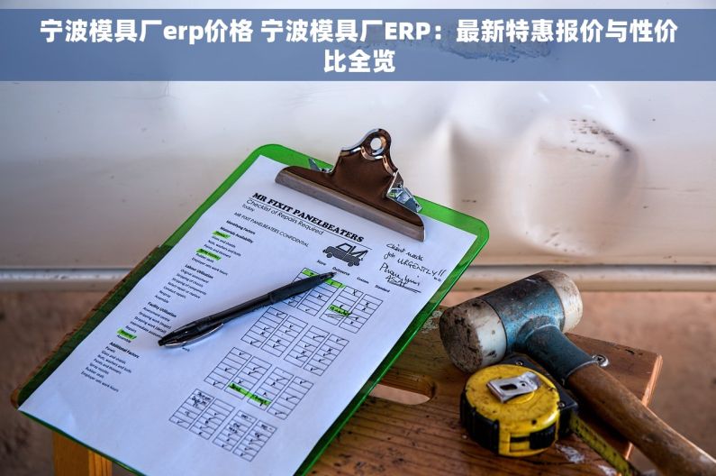宁波模具厂erp价格 宁波模具厂ERP：最新特惠报价与性价比全览