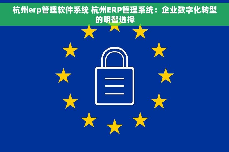 杭州erp管理软件系统 杭州ERP管理系统：企业数字化转型的明智选择