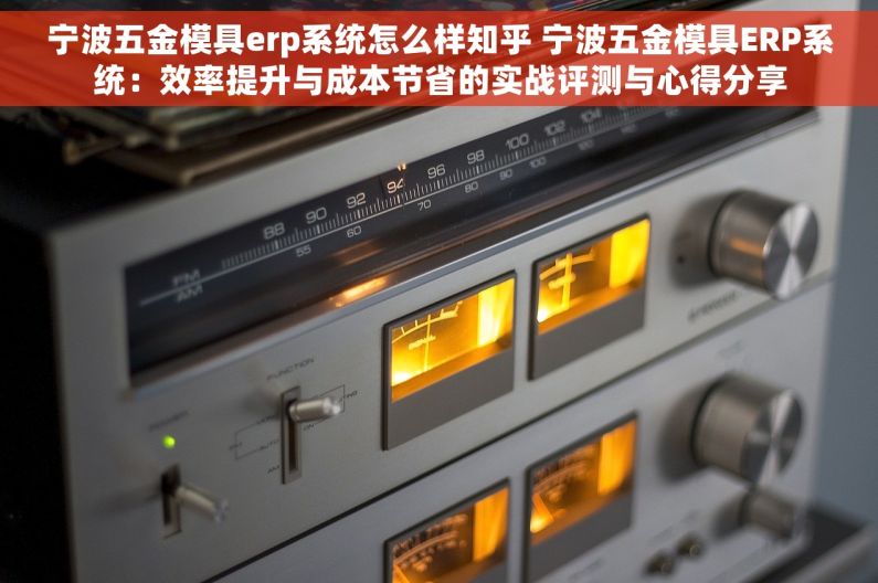 宁波五金模具erp系统怎么样知乎 宁波五金模具ERP系统：效率提升与成本节省的实战评测与心得分享