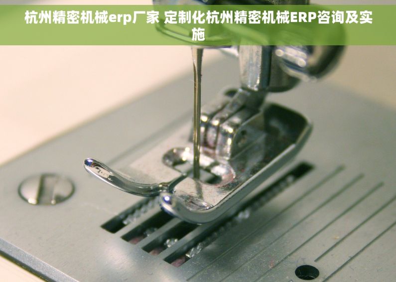 杭州精密机械erp厂家 定制化杭州精密机械ERP咨询及实施