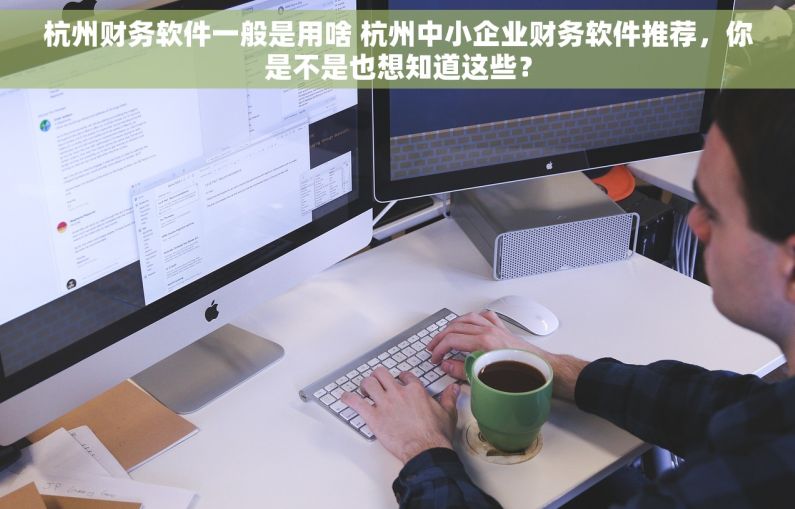 杭州财务软件一般是用啥 杭州中小企业财务软件推荐，你是不是也想知道这些？