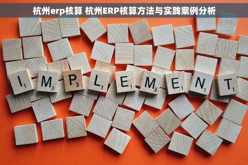 杭州erp核算 杭州ERP核算方法与实践案例分析