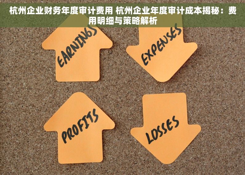 杭州企业财务年度审计费用 杭州企业年度审计成本揭秘：费用明细与策略解析