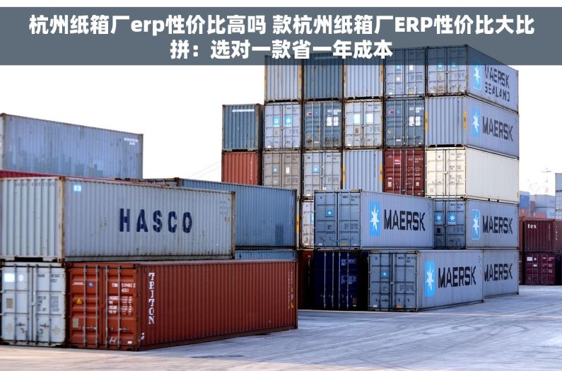 杭州纸箱厂erp性价比高吗 款杭州纸箱厂ERP性价比大比拼：选对一款省一年成本