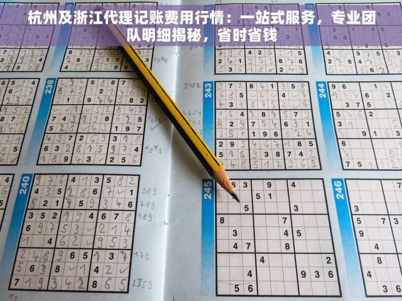 杭州及浙江代理记账费用行情：一站式服务，专业团队明细揭秘，省时省钱