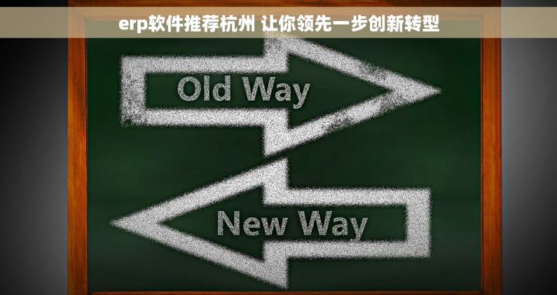 erp软件推荐杭州 让你领先一步创新转型