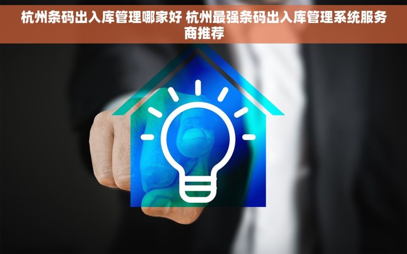 杭州条码出入库管理哪家好 杭州最强条码出入库管理系统服务商推荐