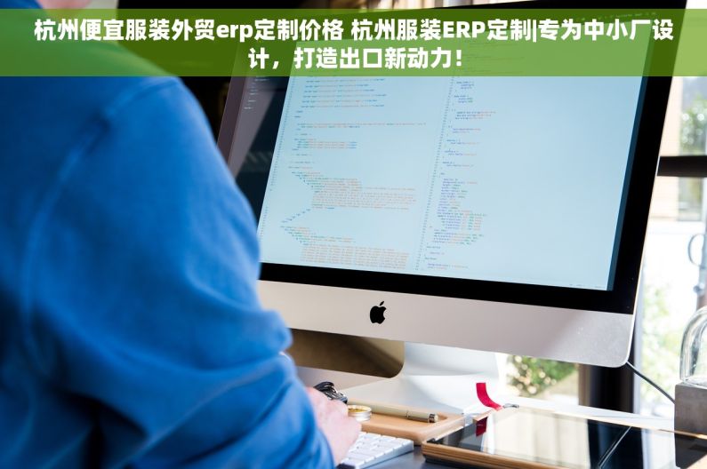 杭州便宜服装外贸erp定制价格 杭州服装ERP定制|专为中小厂设计，打造出口新动力！