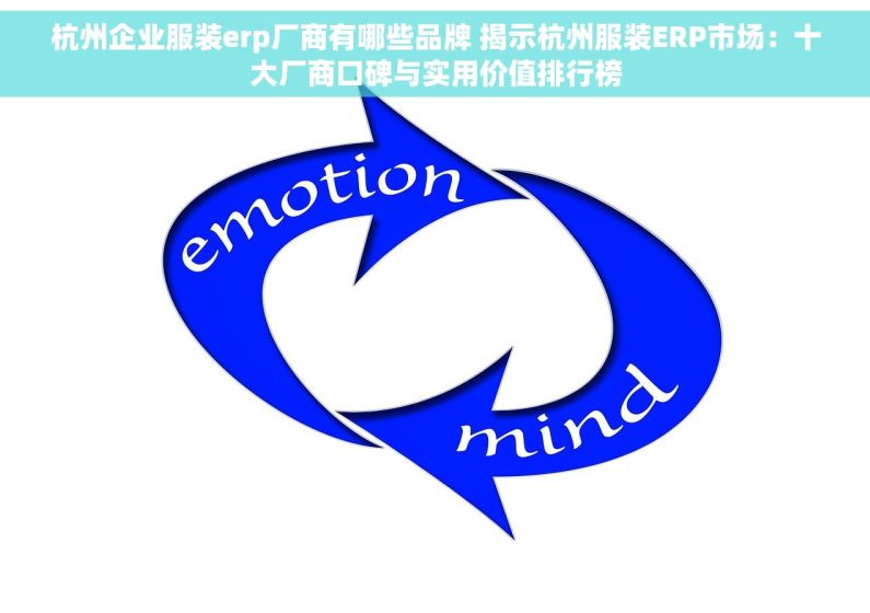 杭州企业服装erp厂商有哪些品牌 揭示杭州服装ERP市场：十大厂商口碑与实用价值排行榜