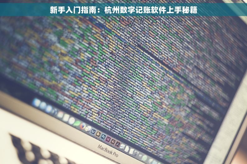 新手入门指南：杭州数字记账软件上手秘籍