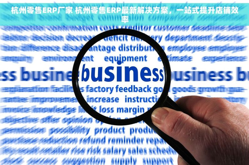 杭州零售ERP厂家 杭州零售ERP最新解决方案，一站式提升店铺效率