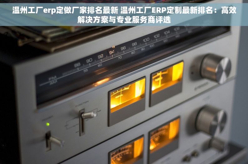 温州工厂erp定做厂家排名最新 温州工厂ERP定制最新排名：高效解决方案与专业服务商评选