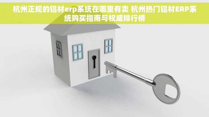 杭州正规的铝材erp系统在哪里有卖 杭州热门铝材ERP系统购买指南与权威排行榜