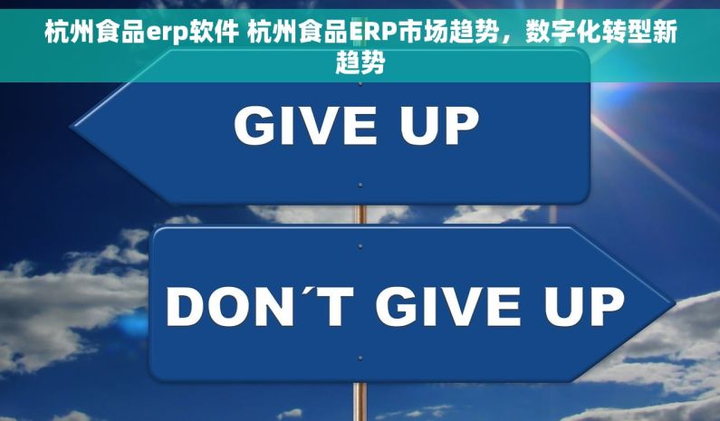 杭州食品erp软件 杭州食品ERP市场趋势，数字化转型新趋势