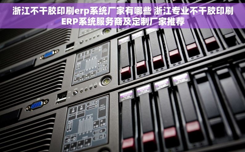 浙江不干胶印刷erp系统厂家有哪些 浙江专业不干胶印刷ERP系统服务商及定制厂家推荐