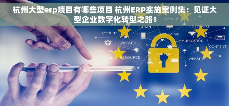 杭州大型erp项目有哪些项目 杭州ERP实施案例集：见证大型企业数字化转型之路！