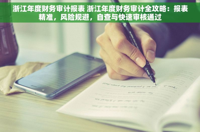 浙江年度财务审计报表 浙江年度财务审计全攻略：报表精准，风险规避，自查与快速审核通过