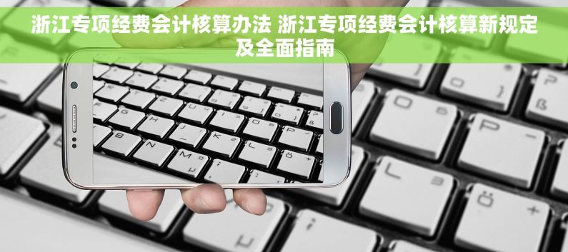 浙江专项经费会计核算办法 浙江专项经费会计核算新规定及全面指南