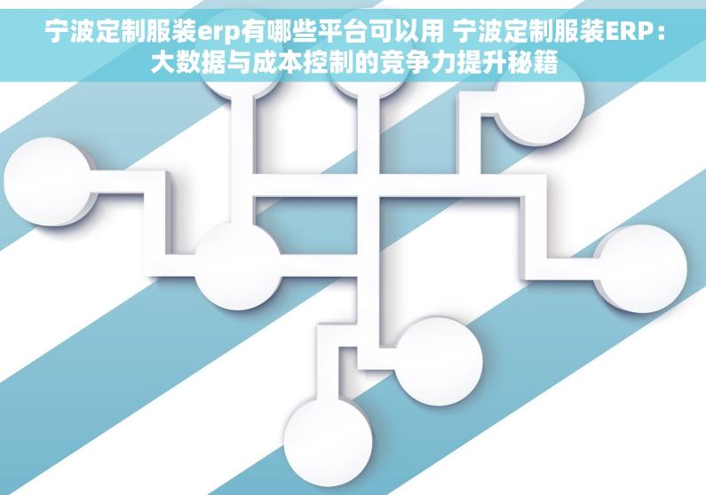 宁波定制服装erp有哪些平台可以用 宁波定制服装ERP：大数据与成本控制的竞争力提升秘籍