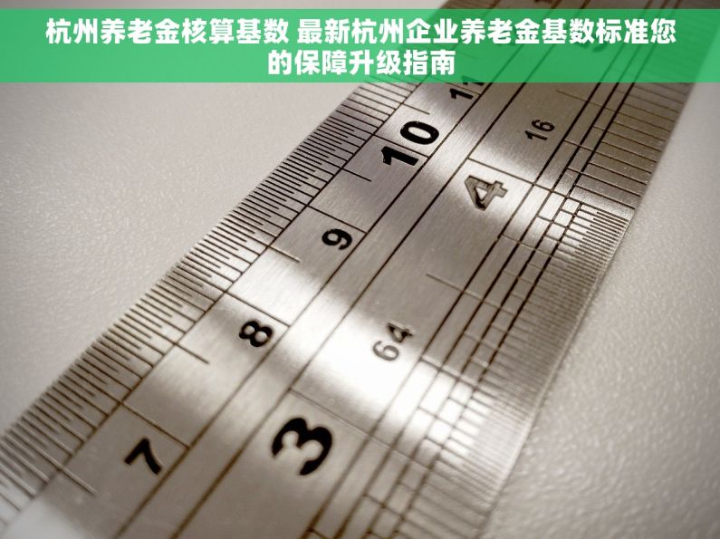 杭州养老金核算基数 最新杭州企业养老金基数标准您的保障升级指南