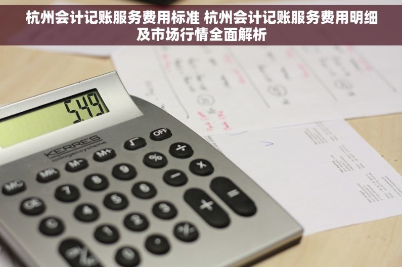 杭州会计记账服务费用标准 杭州会计记账服务费用明细及市场行情全面解析