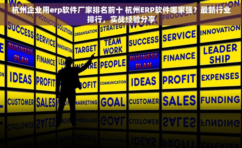 杭州企业用erp软件厂家排名前十 杭州ERP软件哪家强？最新行业排行，实战经验分享