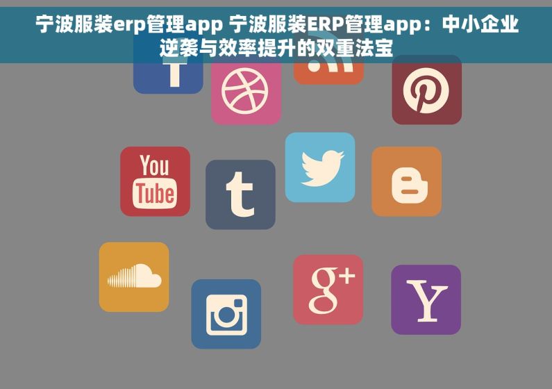 宁波服装erp管理app 宁波服装ERP管理app：中小企业逆袭与效率提升的双重法宝