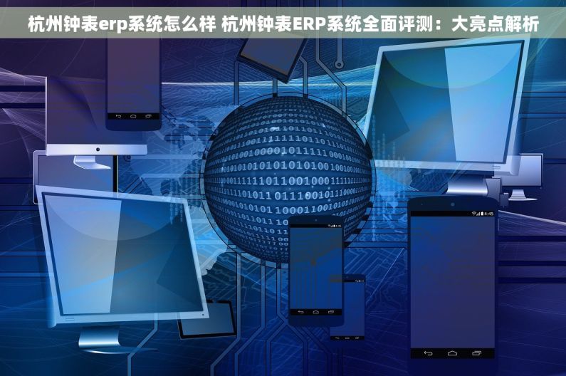 杭州钟表erp系统怎么样 杭州钟表ERP系统全面评测：大亮点解析