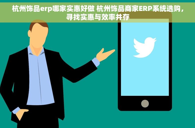 杭州饰品erp哪家实惠好做 杭州饰品商家ERP系统选购，寻找实惠与效率并存