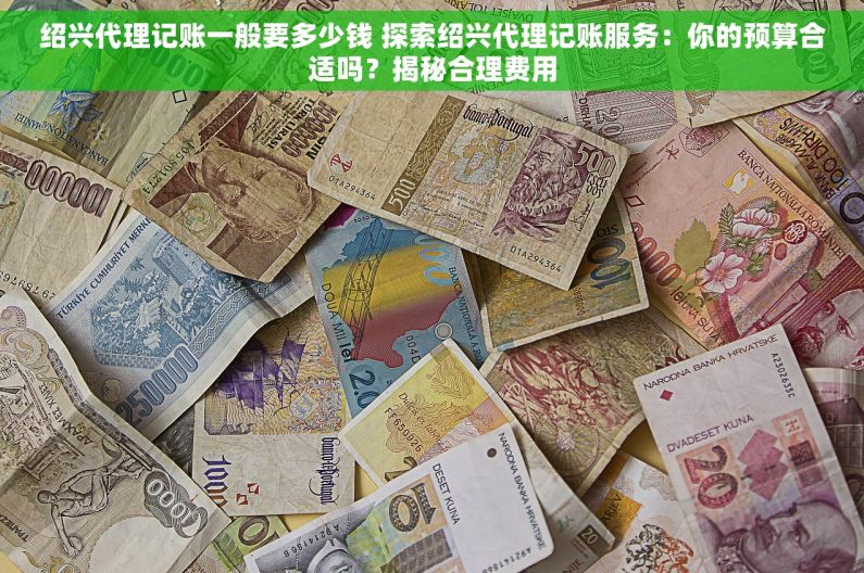 绍兴代理记账一般要多少钱 探索绍兴代理记账服务：你的预算合适吗？揭秘合理费用